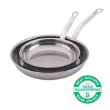 Hestan Nanobond 2-Piece Titanium Skillet Set 8.5" & 11"