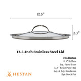 Provisions Stainless Steel 12.5" Lid