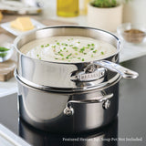 Provisions 3-Quart Stainless Steel Double Boiler Insert