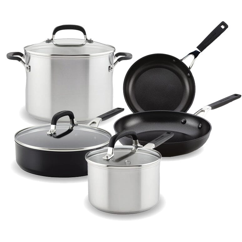KitchenAid 8pc Mixed Material Cookware Set – Meyer Canada
