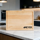 Meyer Maple Wood Cutting Board - 17"x11"x0.75"