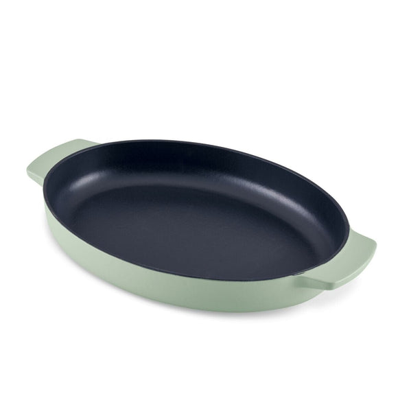 KitchenAid Hard Anodized Ceramic 5 qt. Hard Anodized Aluminum Nonstick Saute Pan with Lid, Pistachio, Blue Velvet