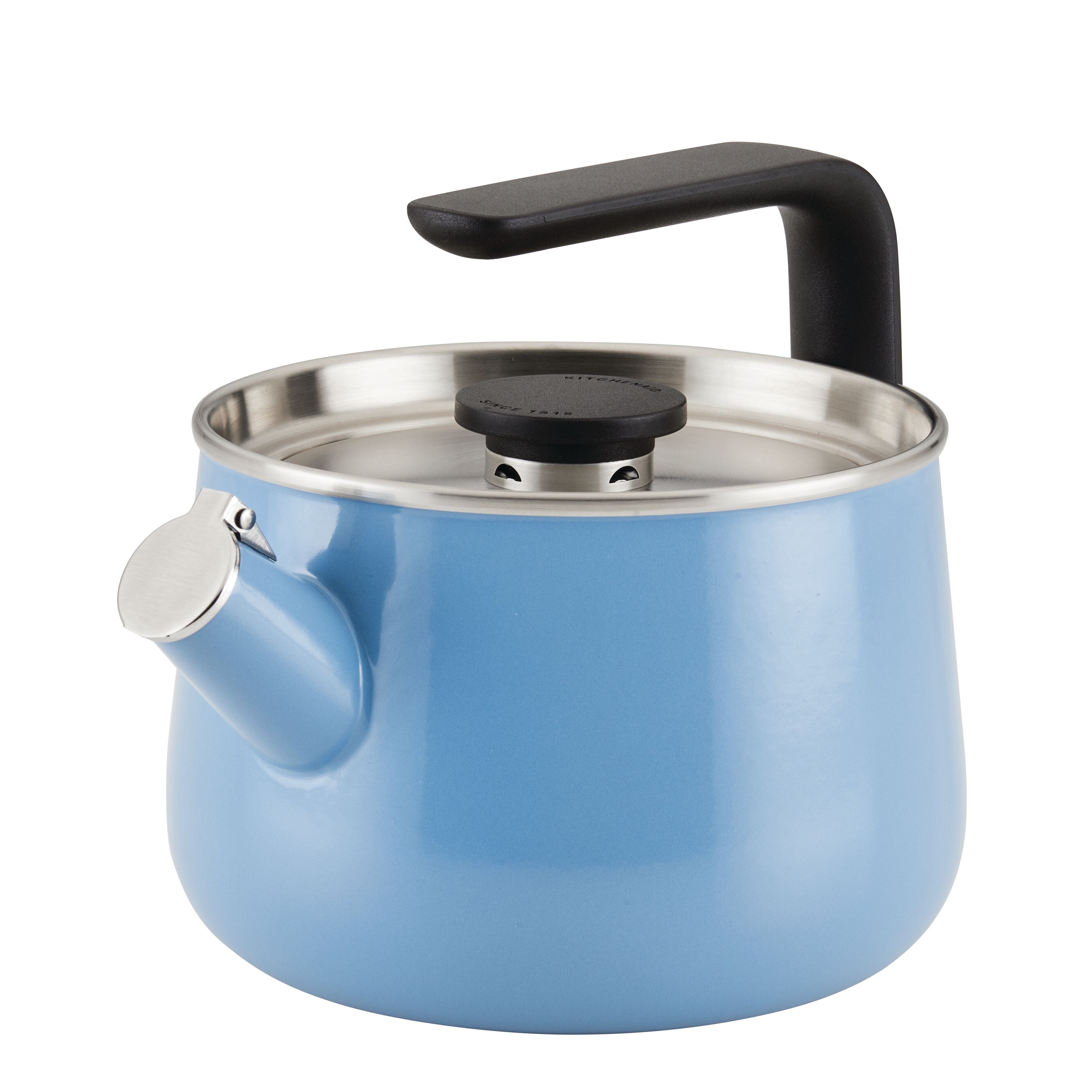 KitchenAid Enamel On Steel Kettle 2Qt blue velvet Meyer Canada