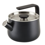 KitchenAid Enamel-On-Steel Kettle, 2Qt matte black