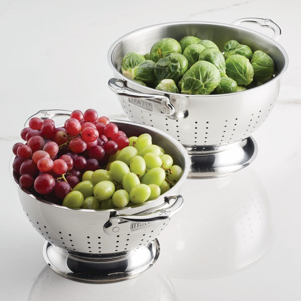 Hestan Provisions Stainless Steel Colander Set, 2-Piece, Stainless Ste ...