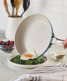 KitchenAid Hard Anodized Ceramic Induction Nonstick 9 Piece Cookware Set Agave Blue