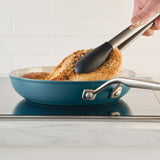 KitchenAid Hard Anodized Ceramic Induction Nonstick 9 Piece Cookware Set Agave Blue