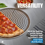 Meyer 12" Catering Collection Perforated Pizza Pan, Made in Canada