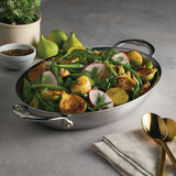 Hestan Provisions Stainless Steel Oval Au Gratin Dish 30cm