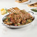 Hestan Provisions Stainless Steel Oval Au Gratin Dish 36cm