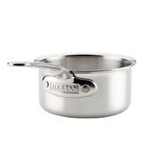 ProBond® Luxe 0.75-Qt. Polished Professional Clad Stainless Steel Butter Warmer