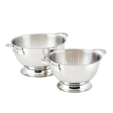 Hestan Provisions Stainless Steel Colander Set, 2-Piece, Stainless Steel