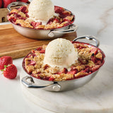 Hestan Provisions Stainless-Steel Mini Oval Au Gratin Set of Two 6.5" x 5.5"