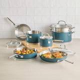 KitchenAid Stainless Steel 3-Ply Base 11-Piece Cookware Set