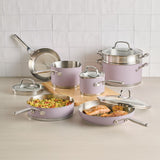 KitchenAid Stainless Steel 3-Ply Base 11-Piece Cookware Set
