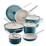 KitchenAid 11pc Hard Anodized Ceramic Induction Cookware Set