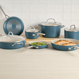 KitchenAid 11pc Hard Anodized Ceramic Induction Cookware Set