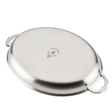 Hestan Provisions Stainless Steel Oval Au Gratin Dish 36cm
