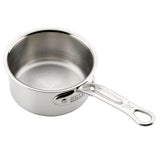 ProBond® Luxe 0.75-Qt. Polished Professional Clad Stainless Steel Butter Warmer