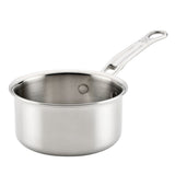 ProBond® Luxe 0.75-Qt. Polished Professional Clad Stainless Steel Butter Warmer