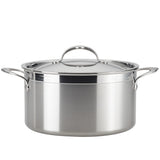 Professional Clad Stainless Steel Stockpot, 8-Quart