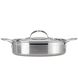 Professional Clad Stainless Steel Sauteuse, 3.5-Quart