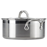Professional Clad Stainless Steel Soup Pot, 3-Quart