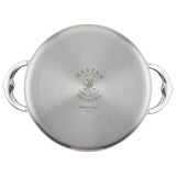 Professional Clad Stainless Steel Soup Pot, 3-Quart