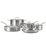 Professional Clad Stainless Steel Ultimate Set, 10-piece