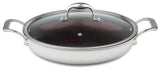 Meyer Supersteel Stainless Steel 32cm/12" Everyday Pan Non Stick Skillet with cover, Made in Canada