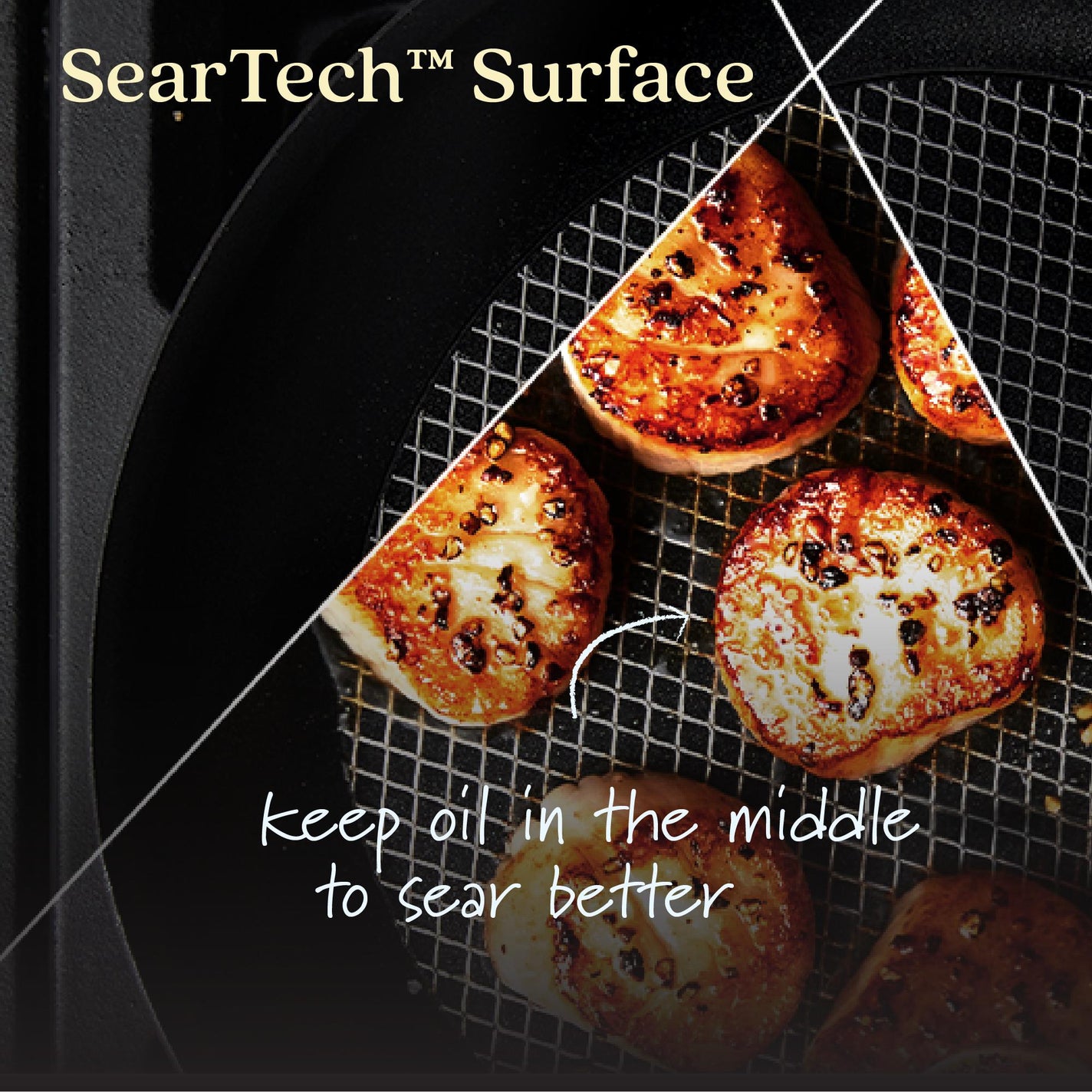 AnolonX 10-Piece Cookware Set w/SearTech(TM) Nonstick Surface