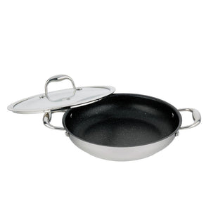 32cm Meyer Accolade Granite Non-Stick Everyday Pan with lid