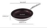 Meyer Confederation Stainless Steel 28cm/11" Non Stick Fry Pan Skillet Made in Canada