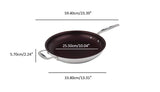 Meyer Confederation Stainless Steel 32cm/12.5" Non Stick Fry Pan Skillet Made in Canada