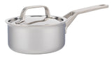 Meyer ProClad 5-Ply Aluminum Core Stainless Steel Saucepan with Cover, Made in Canada