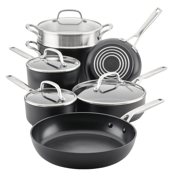 KitchenAid 5-Ply Clad Stainless Steel Frying Pan Set, 2-Piece, Polishe –  Meyer Canada