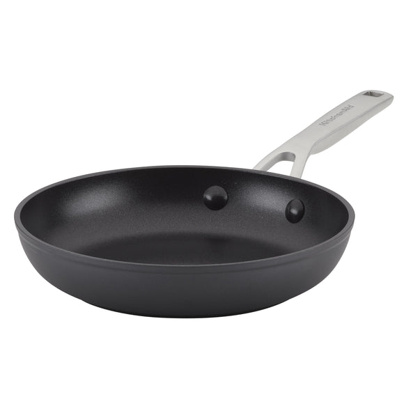 Ayesha Curry Hard Anodized Collection Nonstick Frying Pan, 8.25-Inch, Charcoal