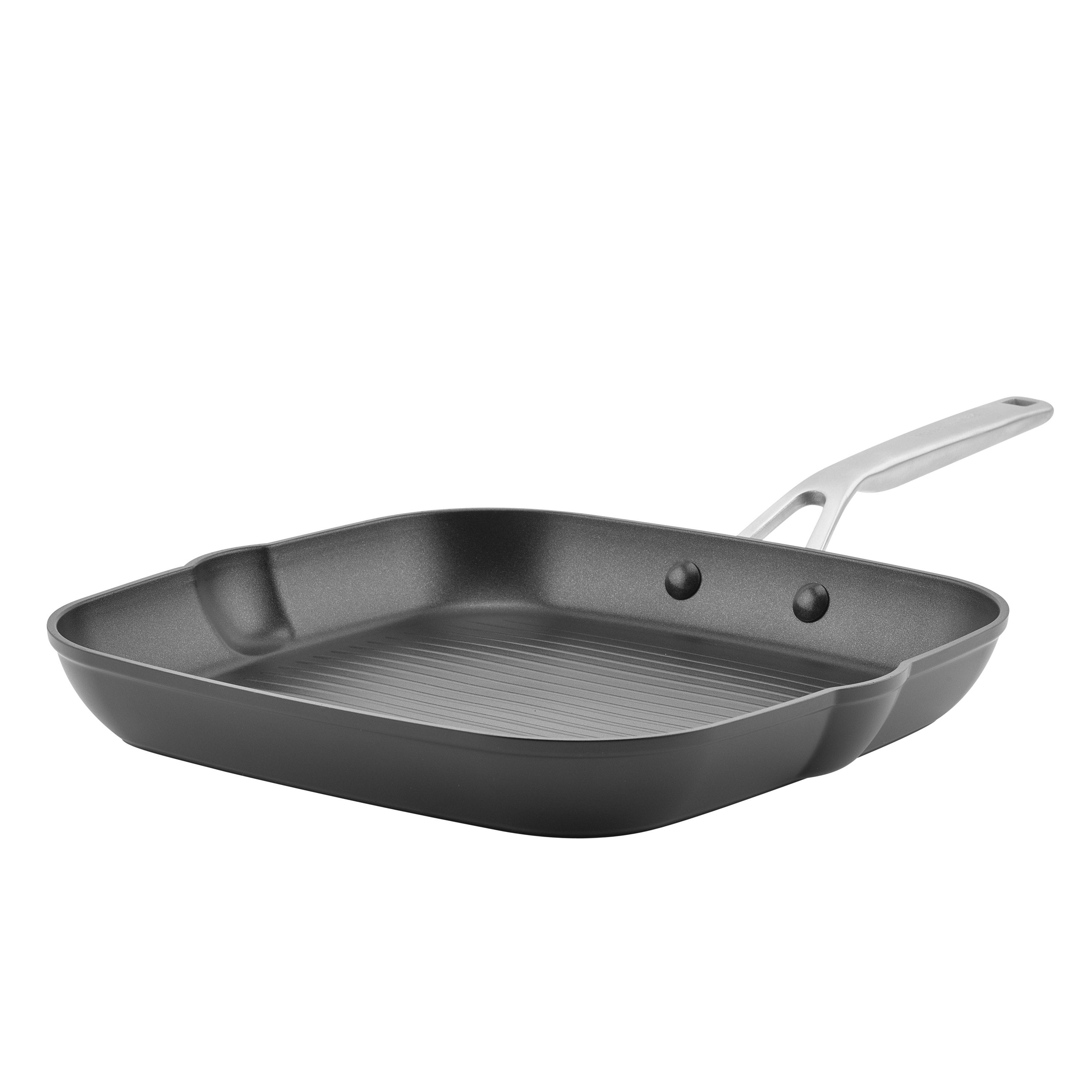 KitchenAid Hard-Anodized Induction Nonstick Square Grill Pan
