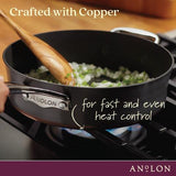 Anolon Nouvelle Copper Luxe 11-Piece Cookware Set