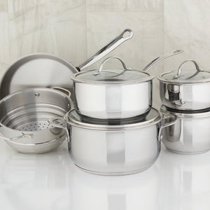 Meyer Nouvelle Stainless Steel 10-Piece Set, Made in Canada PRE-ORDER NOW FOR MAY 10 SHIPPING!