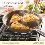 10-Piece Anolon Ascend Hard Anodized Nonstick Cookware Set