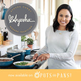 12pc Ayesha Curry Cookware Set - NonStick Blue